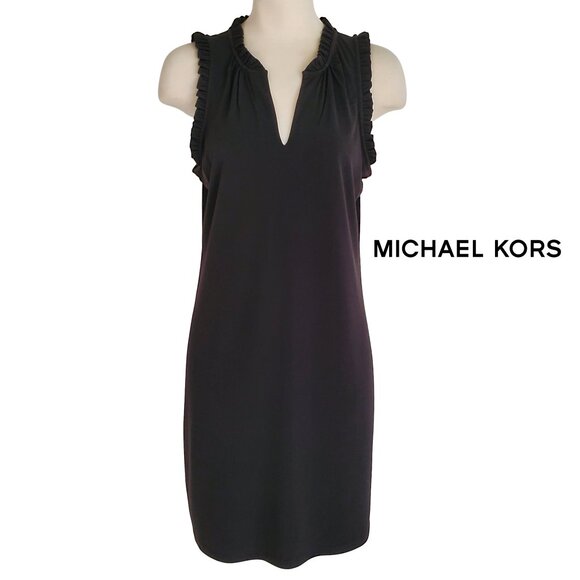 Michael Michael Kors Black Sleeveless Dress Size M - Picture 1 of 13